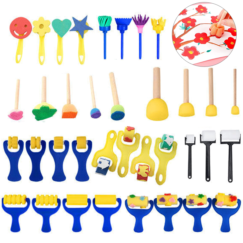 Tools Workshop Kids - ﻿ 어린이 그림 그리기 스폰지 브러쉬