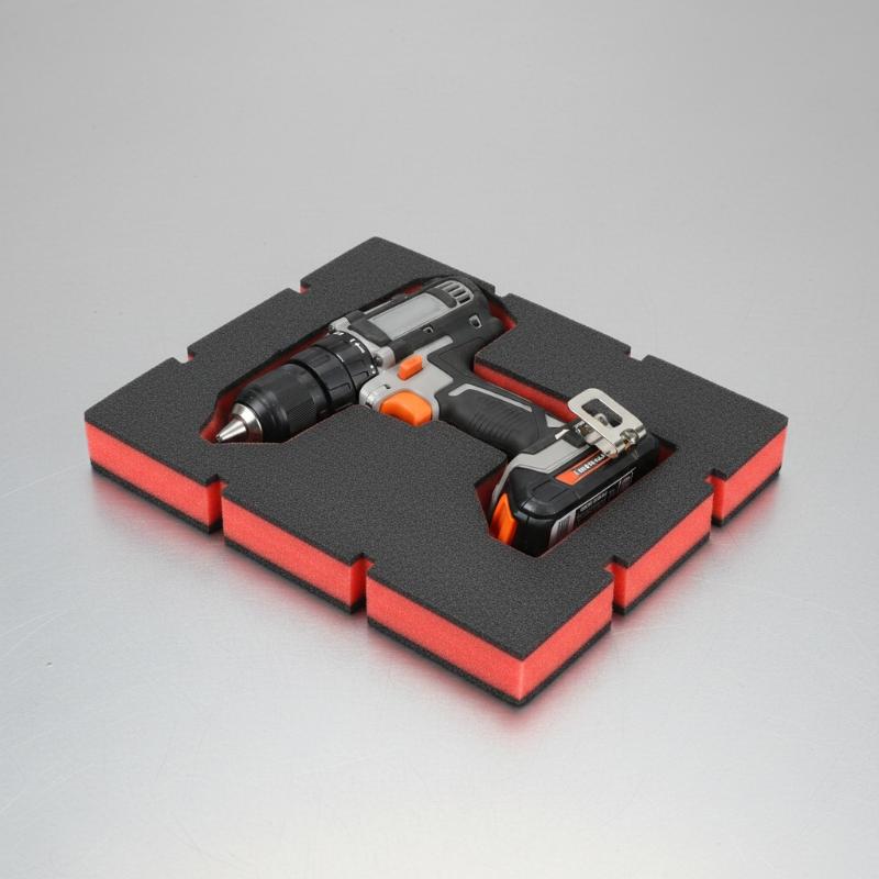 Workshop Tools Organizer - 1Pcs 레드 블랙 충격 방지 폼