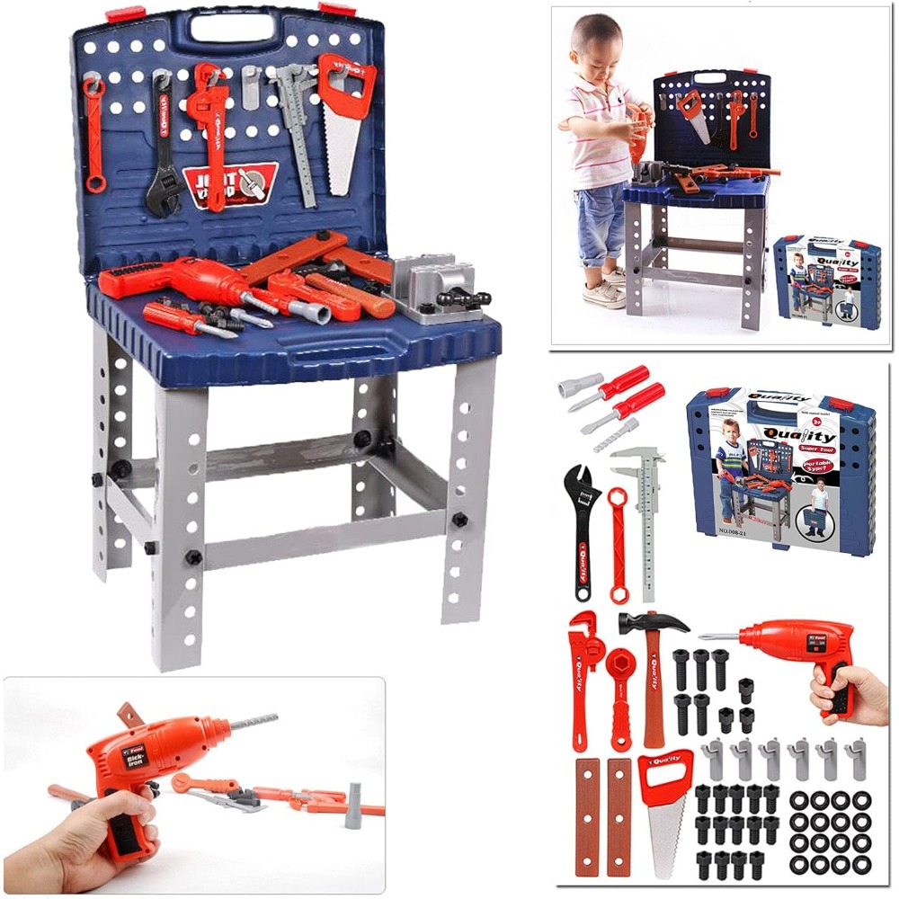 어린이 장난감 공구 작업대, 실제같은 공구와 전동 드릴 - Tools Workshop Kids 리뷰 및 가격