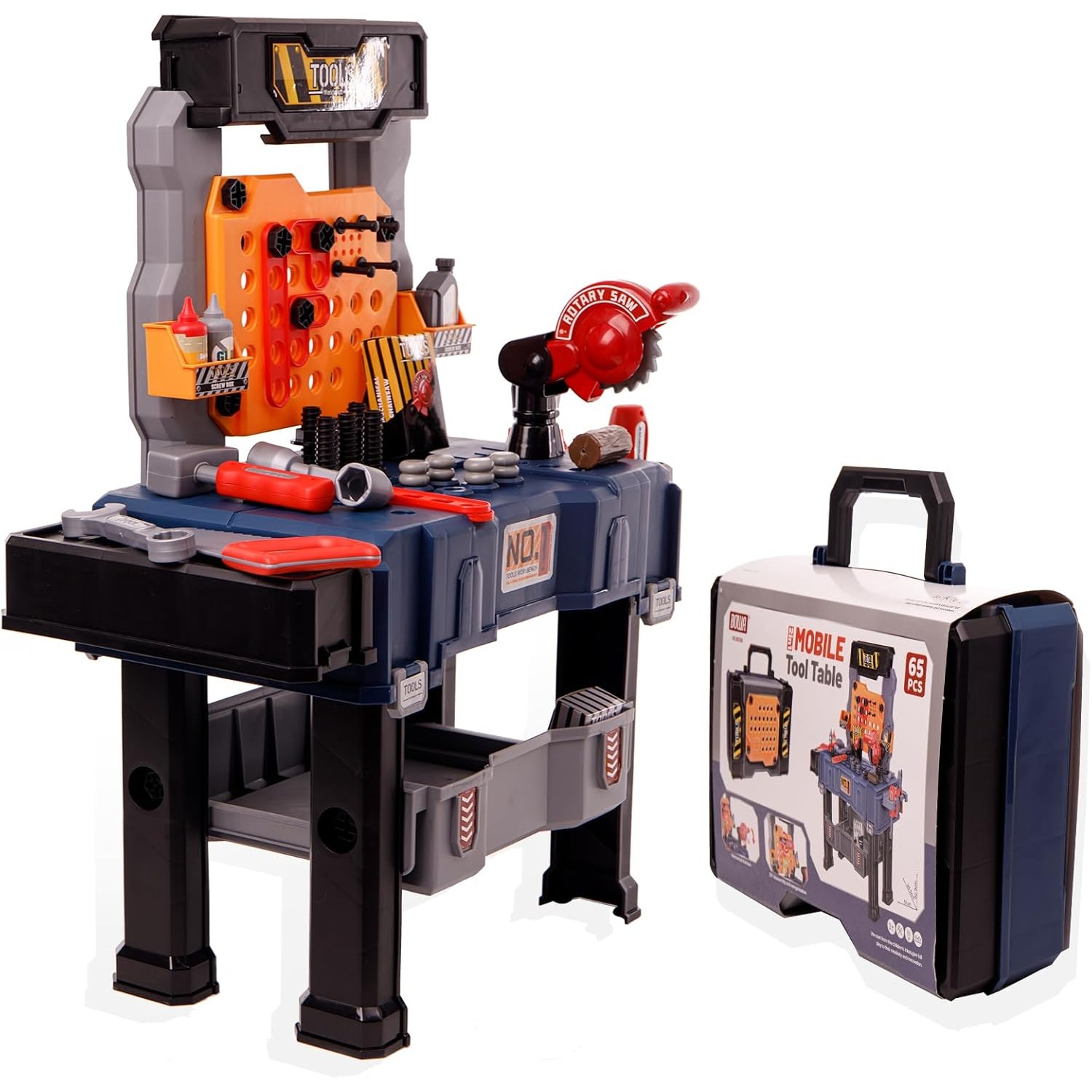 65PCS 어린이 도구 벤치 세트 유아를위한 놀이 건설 - Tools Workshop Kids 리뷰 및 가격