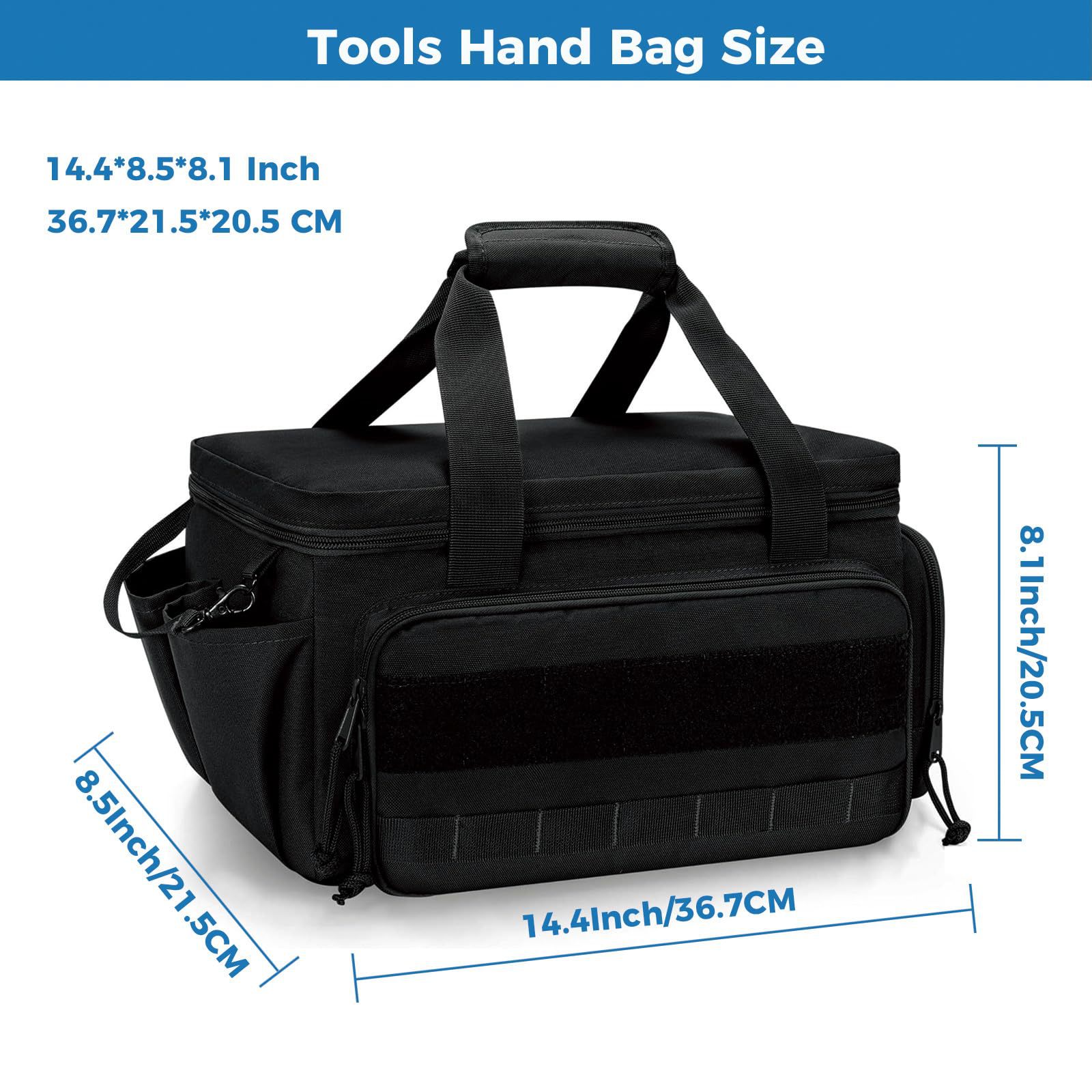 14인치 헤비 듀티 전술 공구 가방 미끄럼 방지 베이스 - Workshop Tools Organizer 리뷰 및 가격