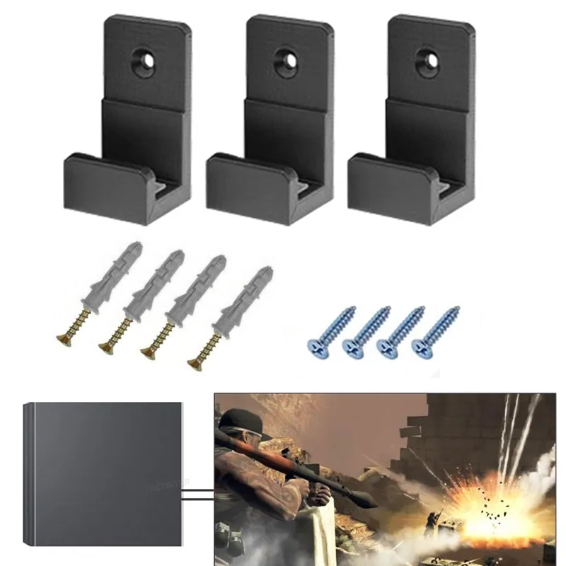 PS4 콘솔 브래킷 용 벽 마운트 홀더 PlayStat - Screw Organizer Kit 리뷰 및 가격