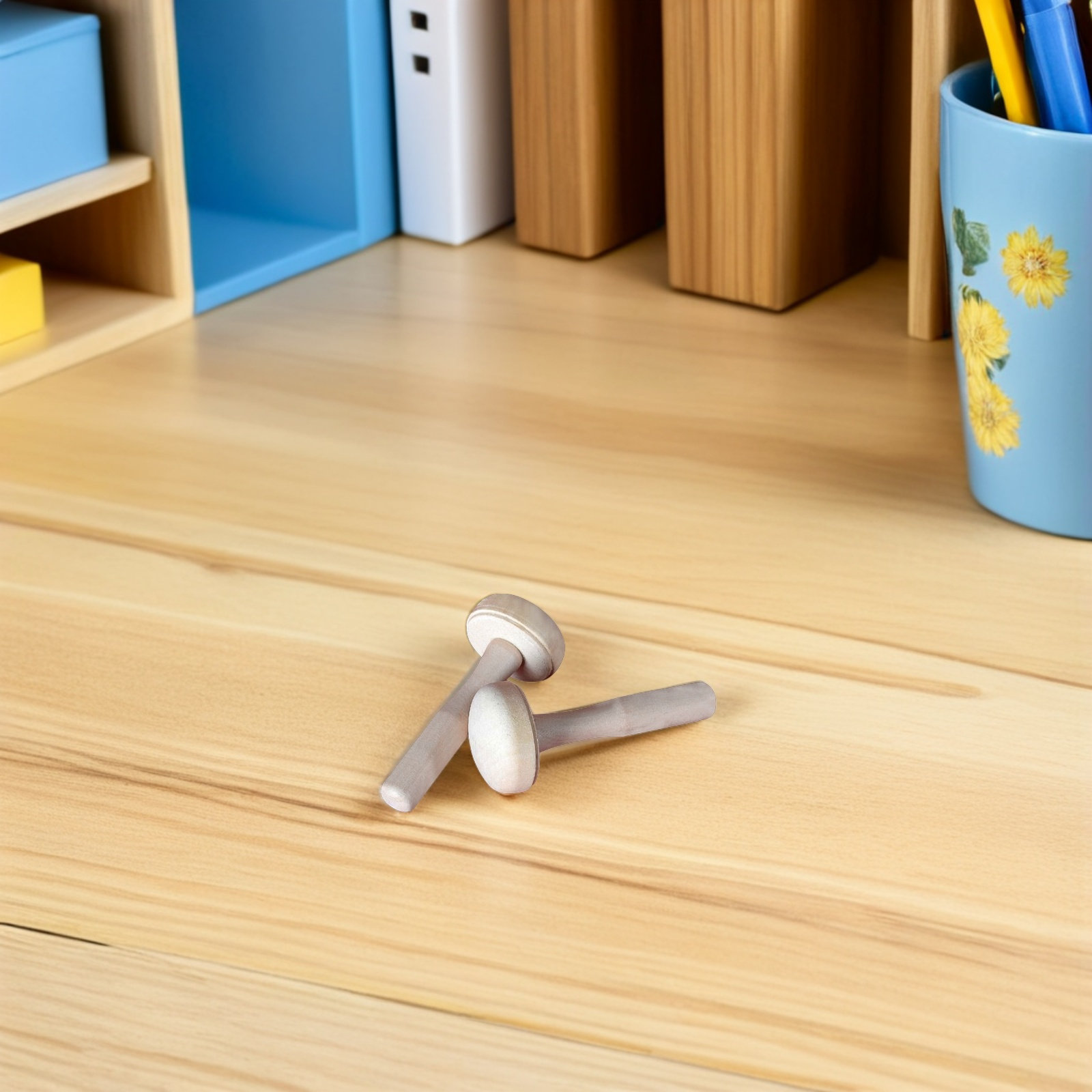 10Pcs 어린이 나무 버섯 인쇄 도구 DIY 나무 마 - Tools Workshop Kids 리뷰 및 가격