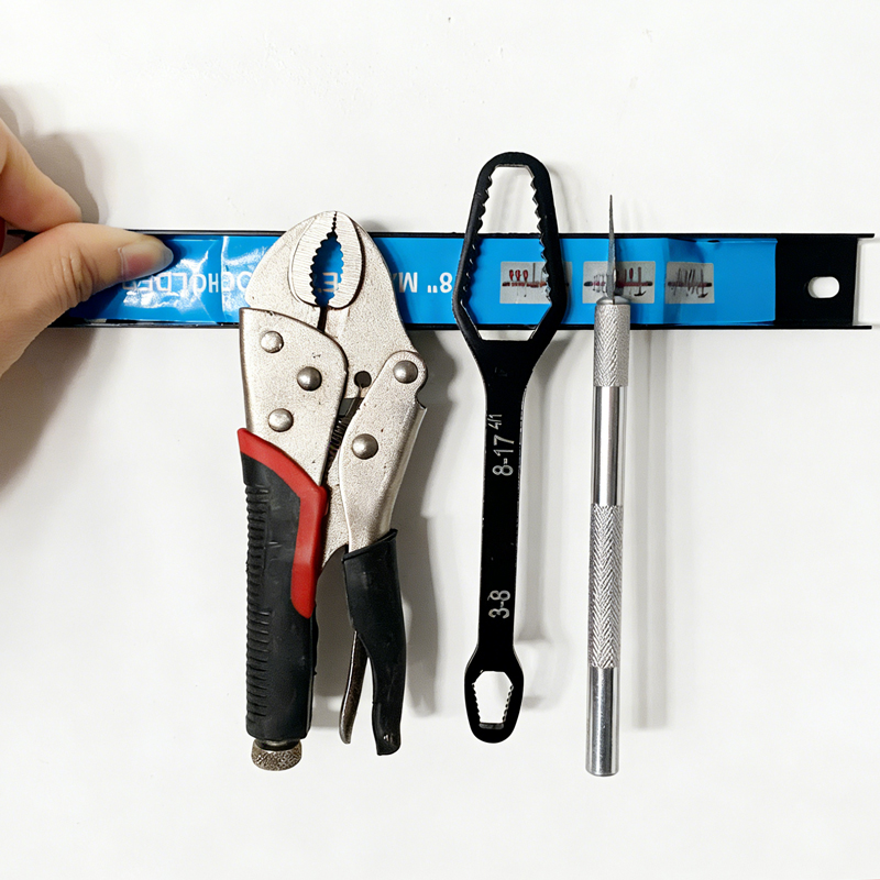 8인치 자석 공구 바, 차고/벽걸이용 금속 하드웨어 랙 - Workshop Tools Organizer 리뷰 및 가격