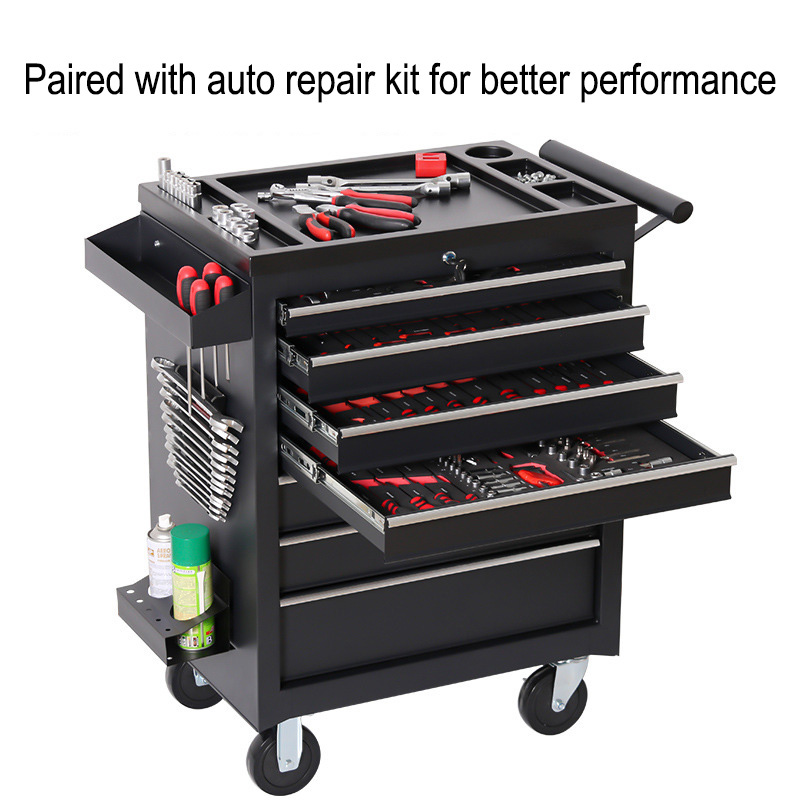 5단 서랍형 공구함 트롤리 작업장 다기능 자동차 수리  - Workshop Tools Car 리뷰 및 가격