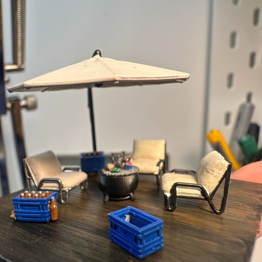 디오라마 1/64 레저 테라스 미니어처 장면 모델 차고 - Tools Workshop Kids 리뷰 및 가격