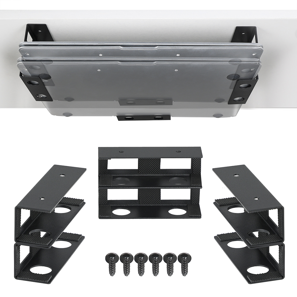 책상 아래 이층형 노트북 거치대 (나사 포함), 책상  - Screw Organizer Kit 리뷰 및 가격