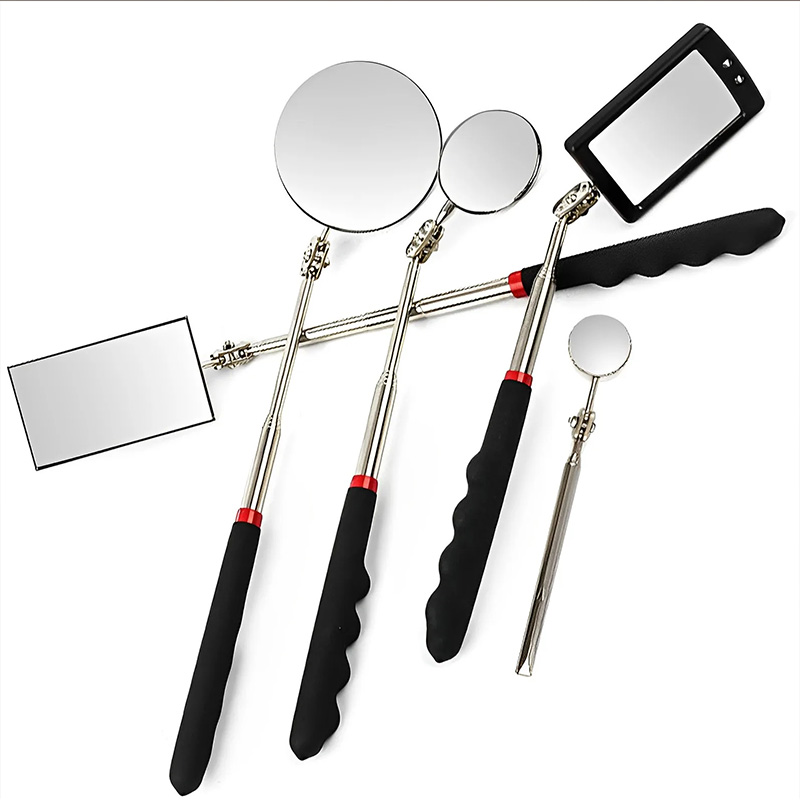텔레스코픽 검사 거울 LED 조명 확장형 핸들 자동차  - Workshop Tools Car 리뷰 및 가격